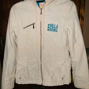 Cream colored Billabong jacket